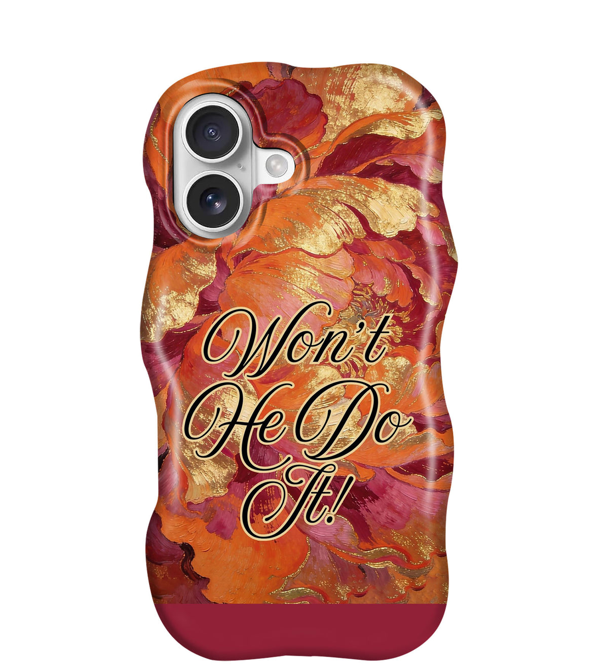 Wavy Dual-Layer Case for iPhone 16 Series