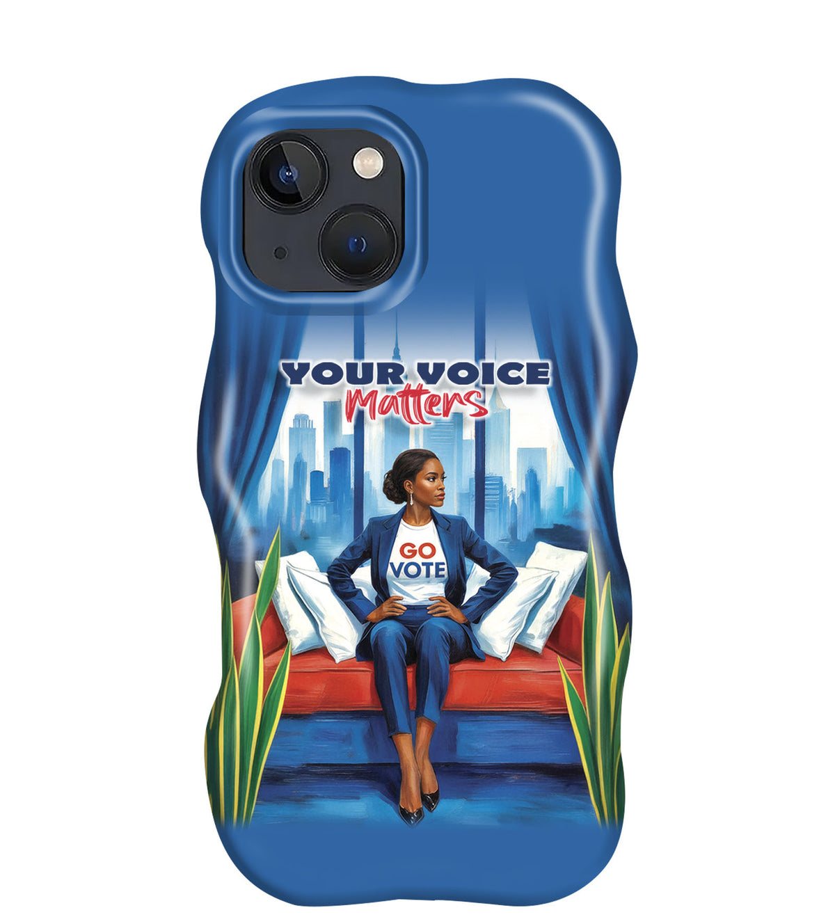 Wavy Dual-Layer Case for iPhone 14 Series