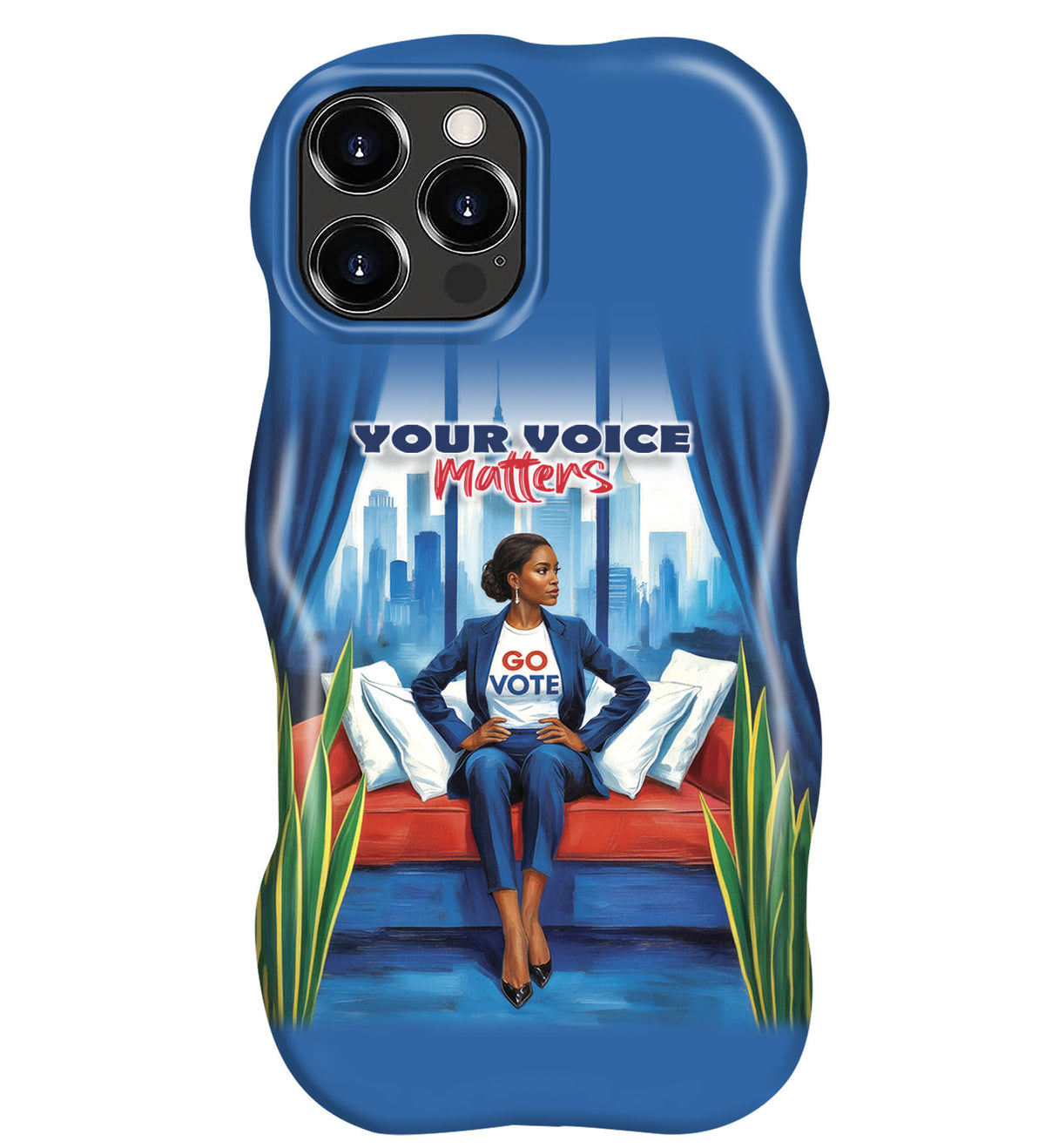Wavy Dual-Layer Case for iPhone 14 Series