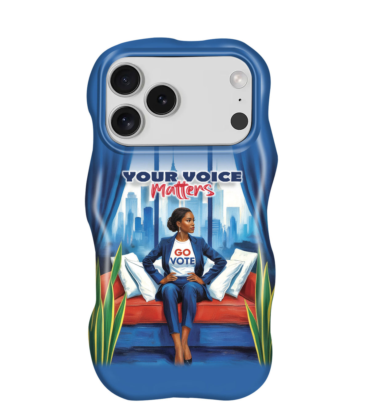 Wavy Dual-Layer Case for iPhone 17 Series