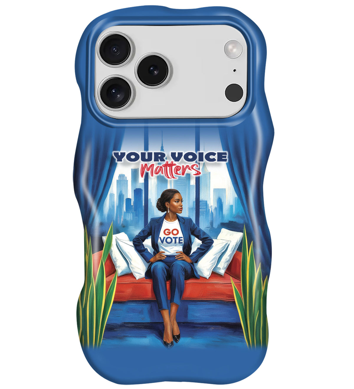 Wavy Dual-Layer Case for iPhone 17 Series