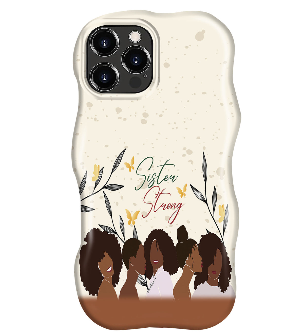 Wavy Dual-Layer Case for iPhone 16 Series