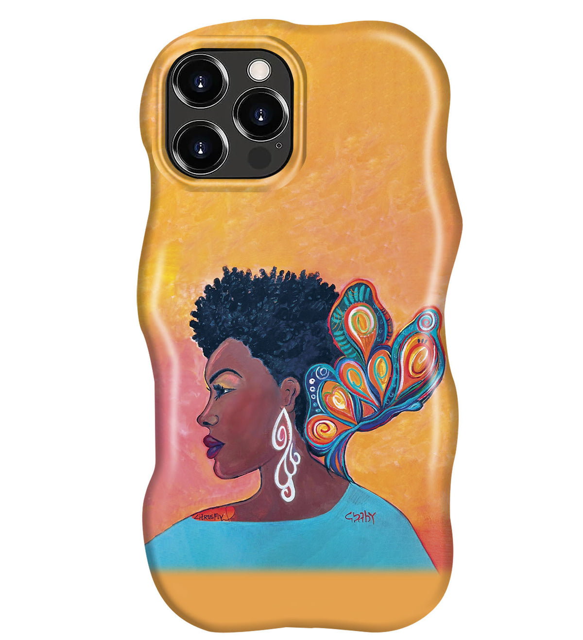 Wavy Dual-Layer Case for iPhone 13 Series