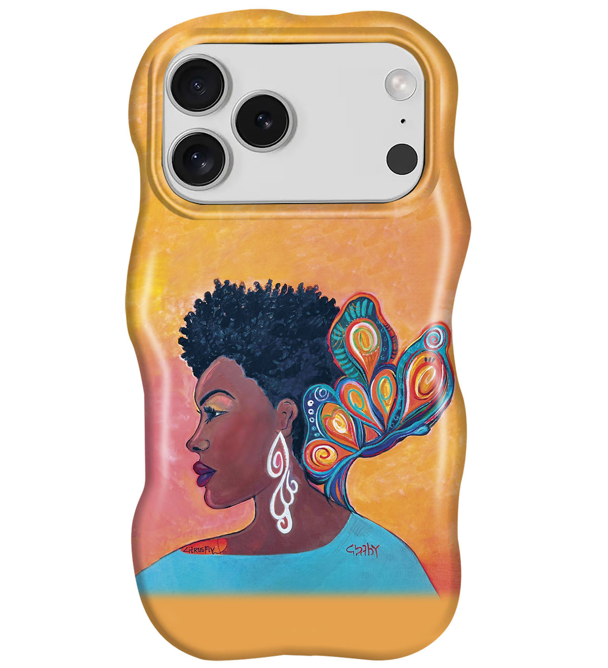 Wavy Dual-Layer Case for iPhone 17 Series