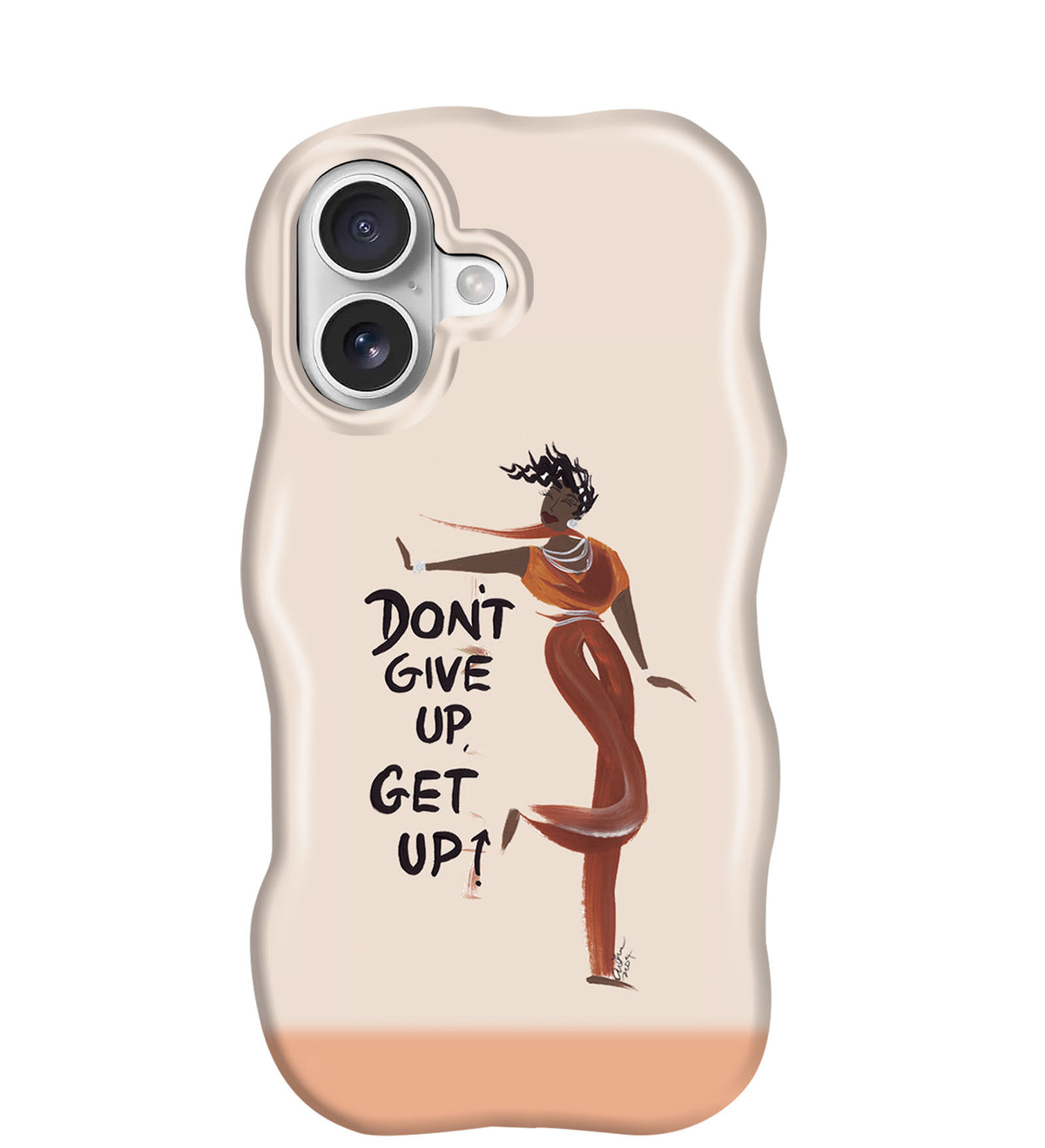 Wavy Dual-Layer Case for iPhone 16 Series