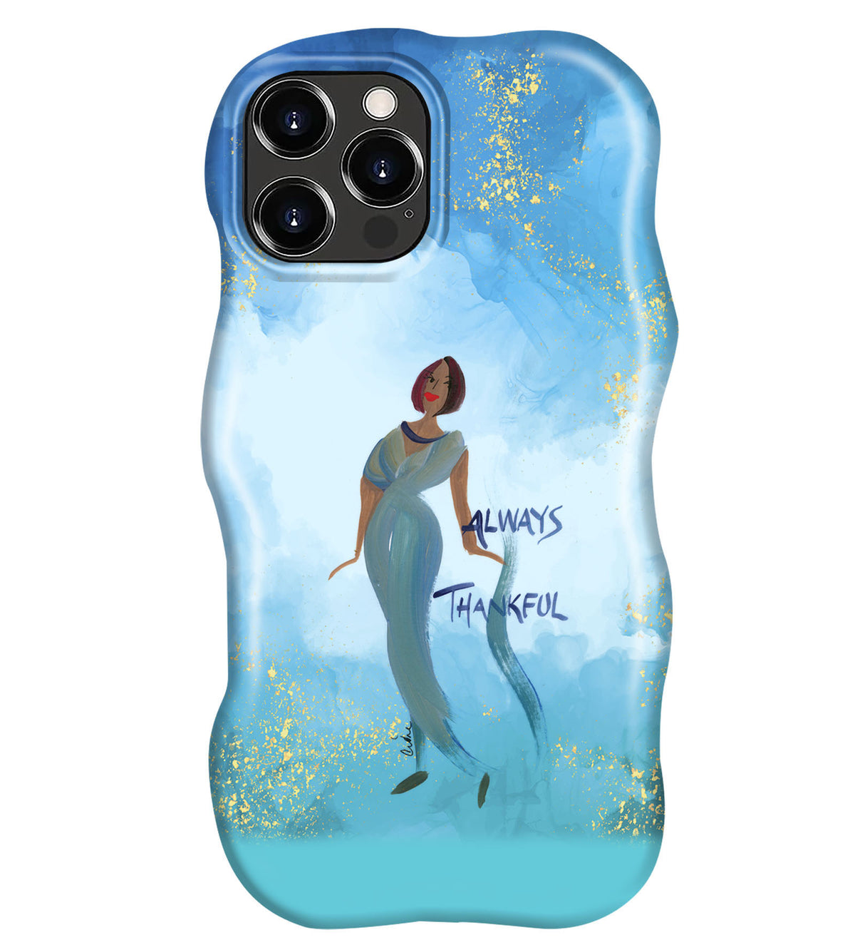 Wavy Dual-Layer Case for iPhone 15 Series