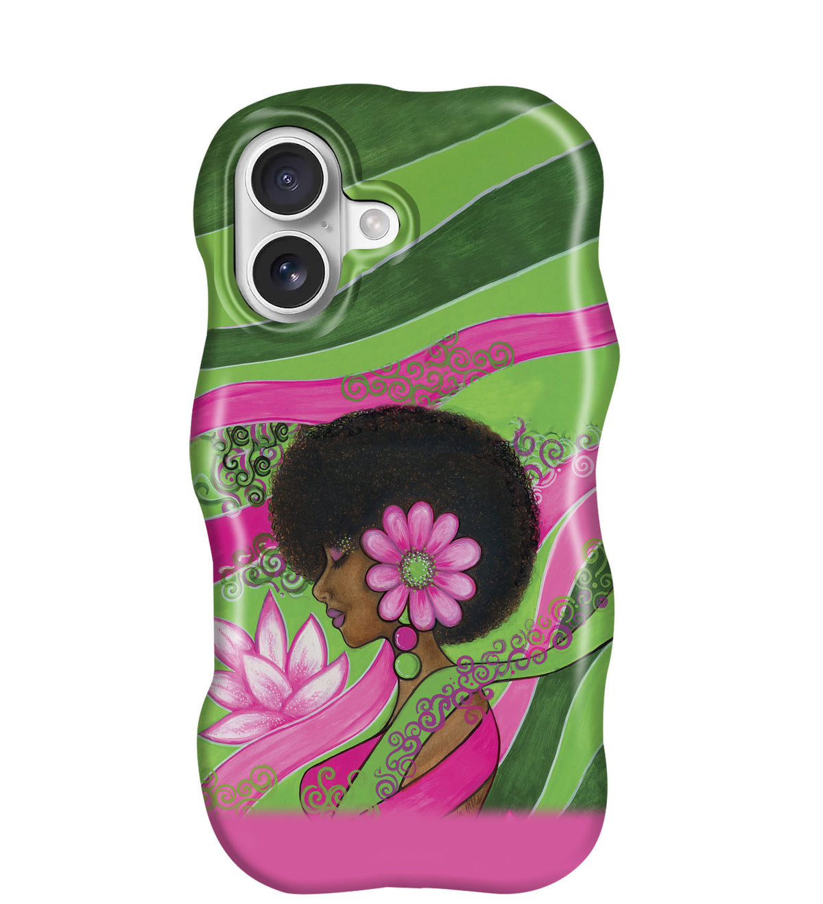 Wavy Dual-Layer Case for iPhone 17 Series