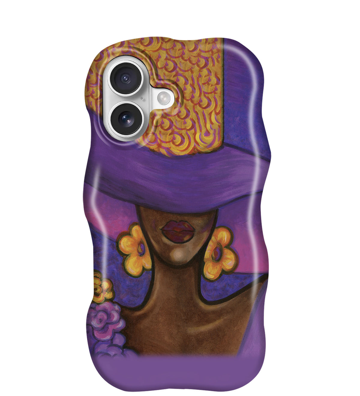 Wavy Dual-Layer Case for iPhone 16 Series