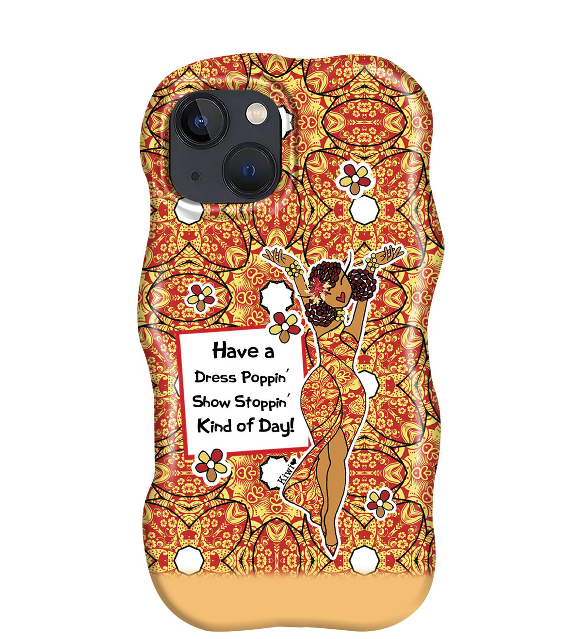 Wavy Dual-Layer Case for iPhone 15 Series