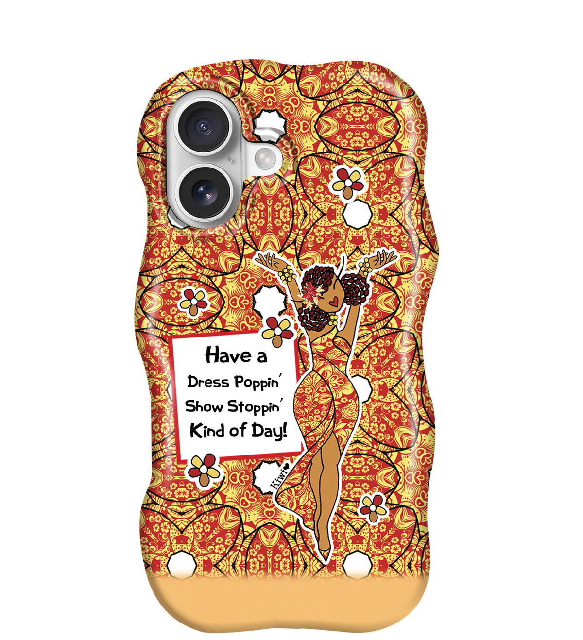 Wavy Dual-Layer Case for iPhone 16 Series