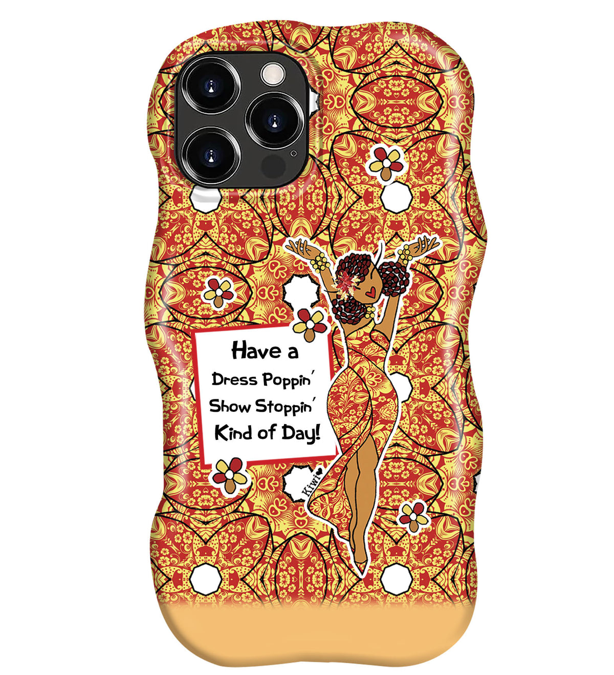 Wavy Dual-Layer Case for iPhone 16 Series