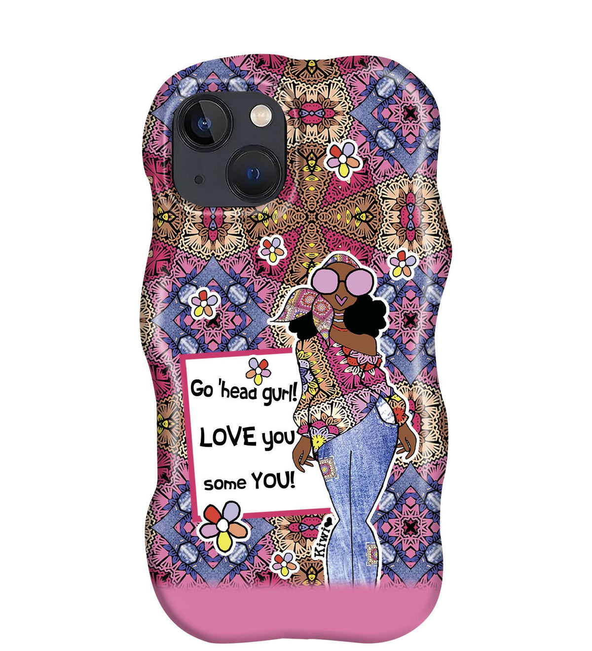 Wavy Dual-Layer Case for iPhone 14 Series