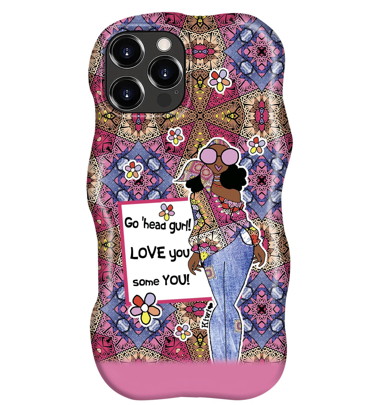Wavy Dual-Layer Case for iPhone 15 Series