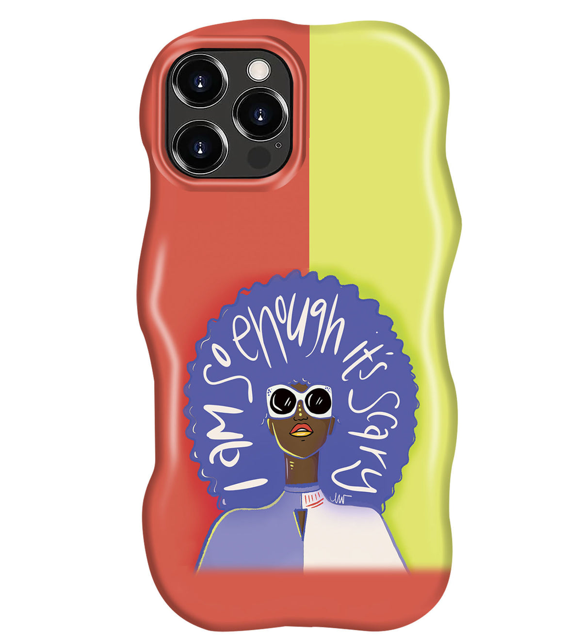 Wavy Dual-Layer Case for iPhone 14 Series
