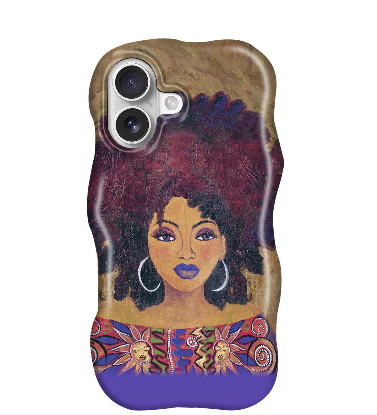 Wavy Dual-Layer Case for iPhone 16 Series