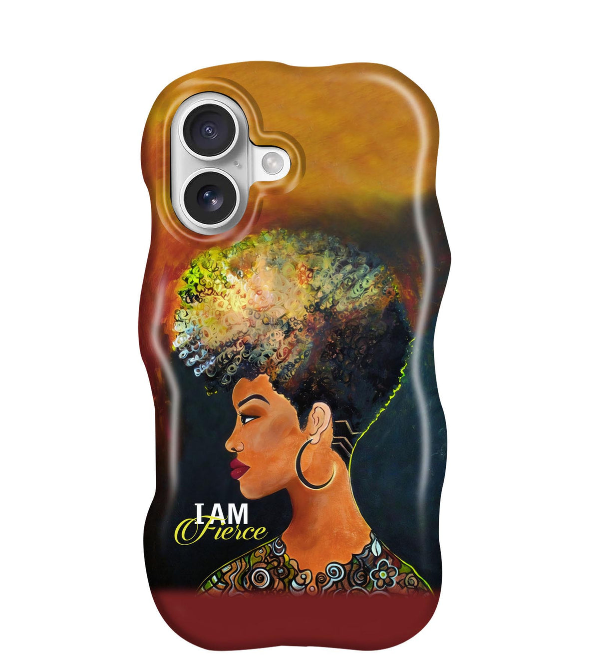 Wavy Dual-Layer Case for iPhone 16 Series