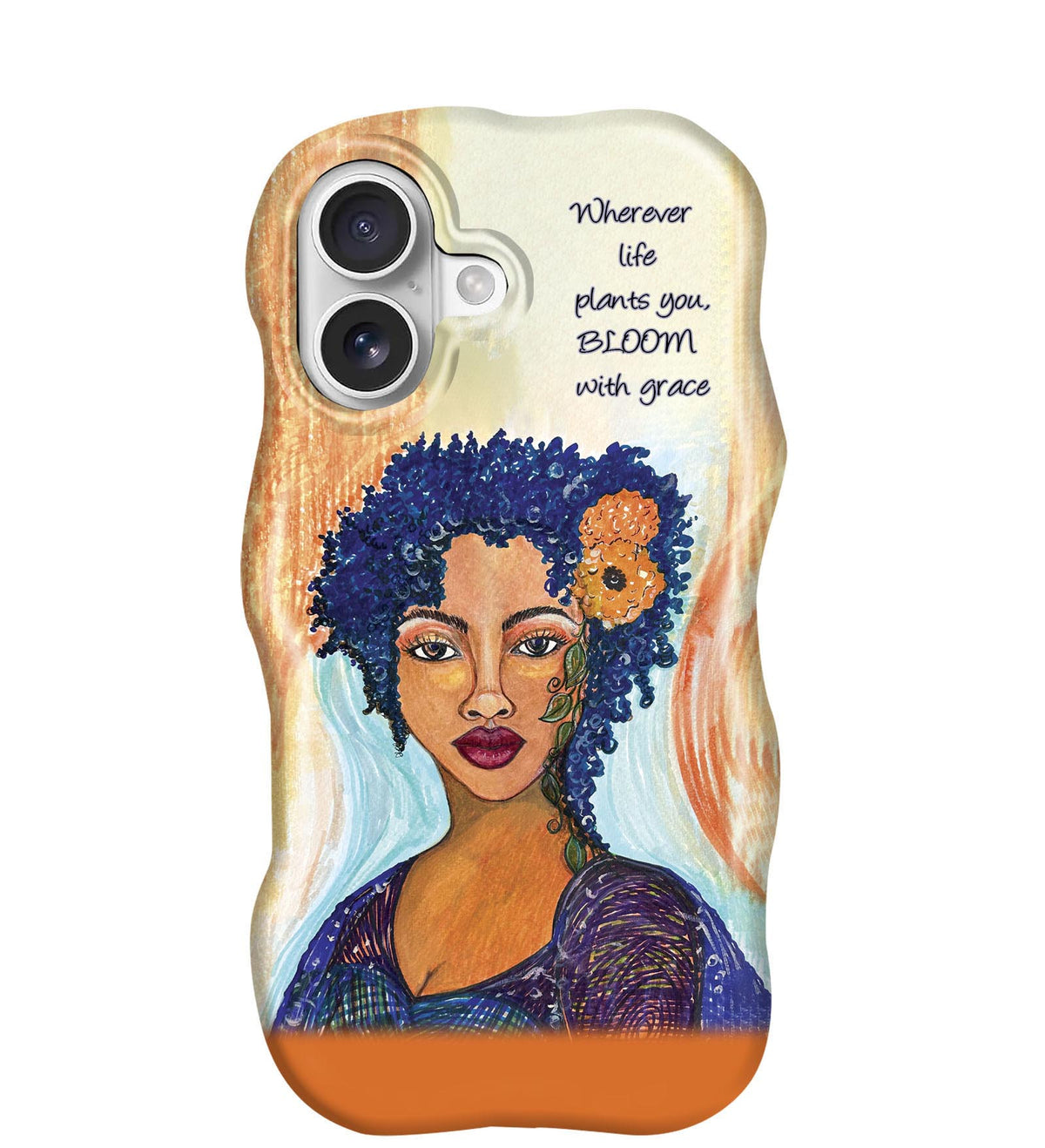 Wavy Dual-Layer Case for iPhone 16 Series