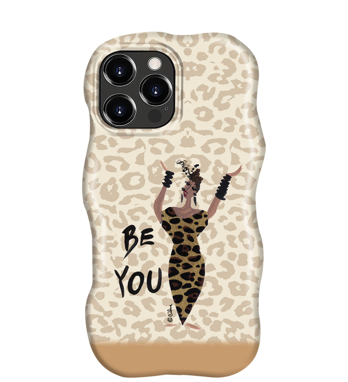 Wavy Dual-Layer Case for iPhone 16 Series