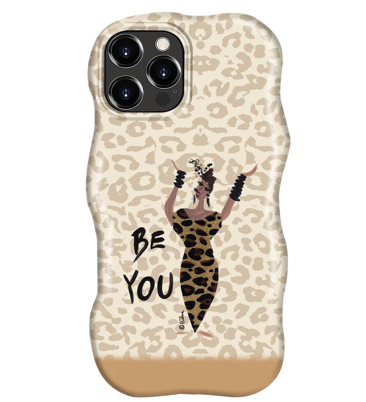 Wavy Dual-Layer Case for iPhone 16 Series