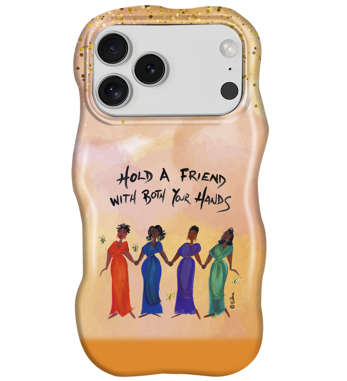 Wavy Dual-Layer Case for iPhone 17 Series