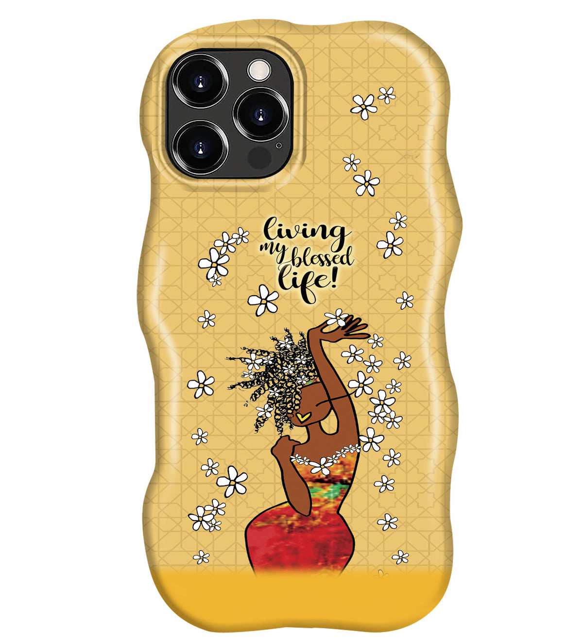 Wavy Dual-Layer Case for iPhone 15 Series