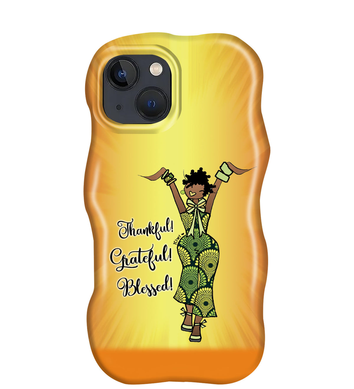 Wavy Dual-Layer Case for iPhone 15 Series